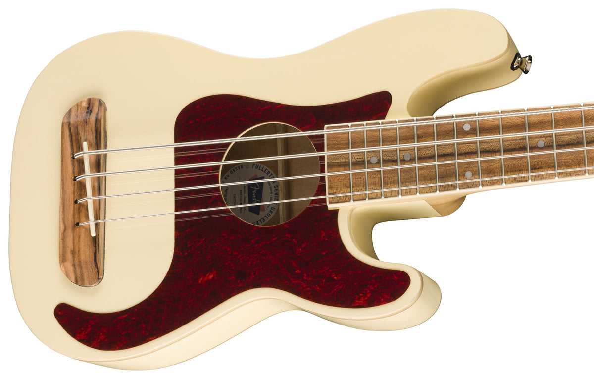 Precision Bass Fullerton Uke WN Olympisches Weiß