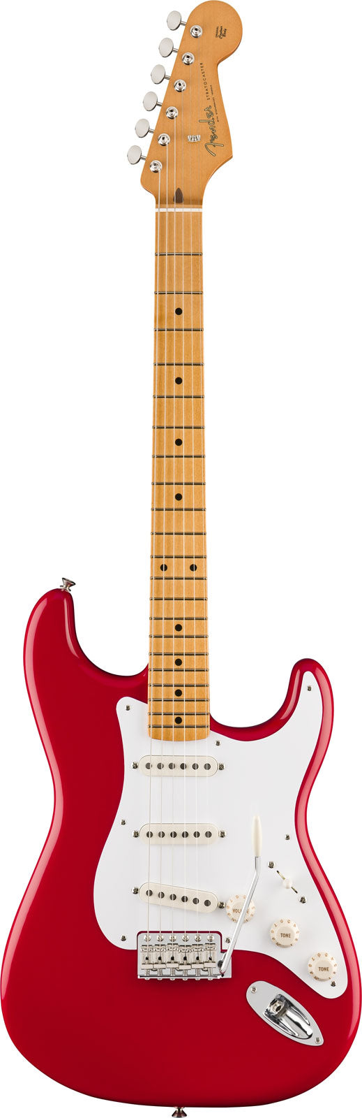 Stratocaster Ende der 50er Vintera III MN Dakota-Rot