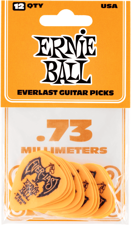 Plektren Everlast 12er-Pack Blau 0,73mm