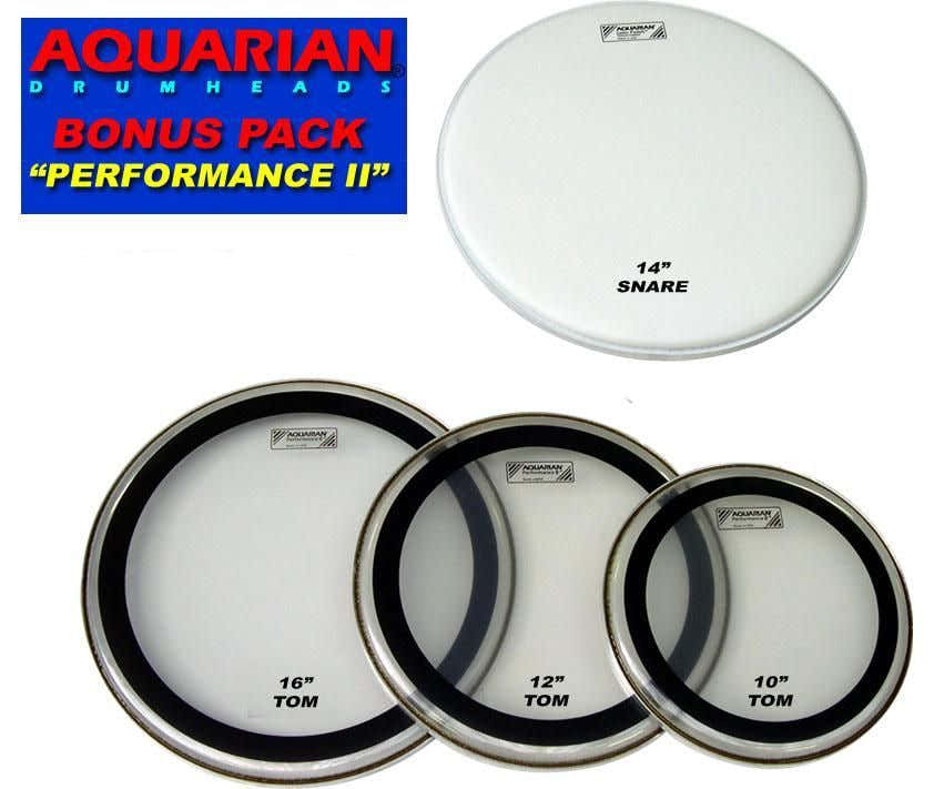PERFORMANCE II ROCK STAGE PACK 10/12/16 + SNARE 14"