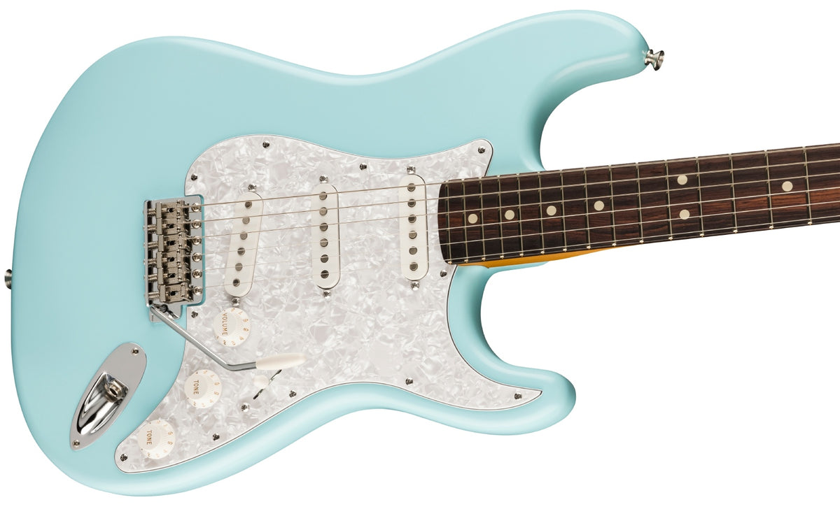 Stratocaster Signatur Corry Wong RW LTD Daphne-Blau