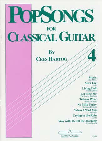 HARTOG C. - POP SONGS VOL.4 - GITARRE