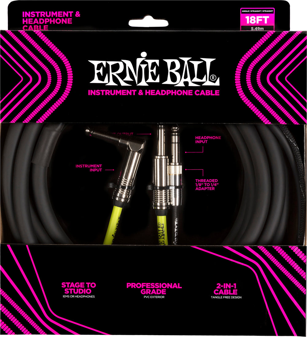 Ernie Ball Kabel Für Instrument und Kopfhörer