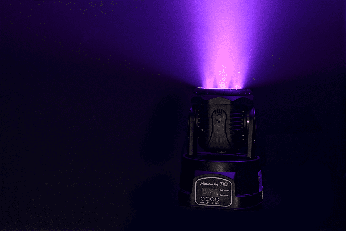 MINI WASH 710 - LYRE WASH LED 7 x 10 W RGBW