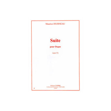 JOURNEAU MAURICE - SUITE OP.53 - ORGUE