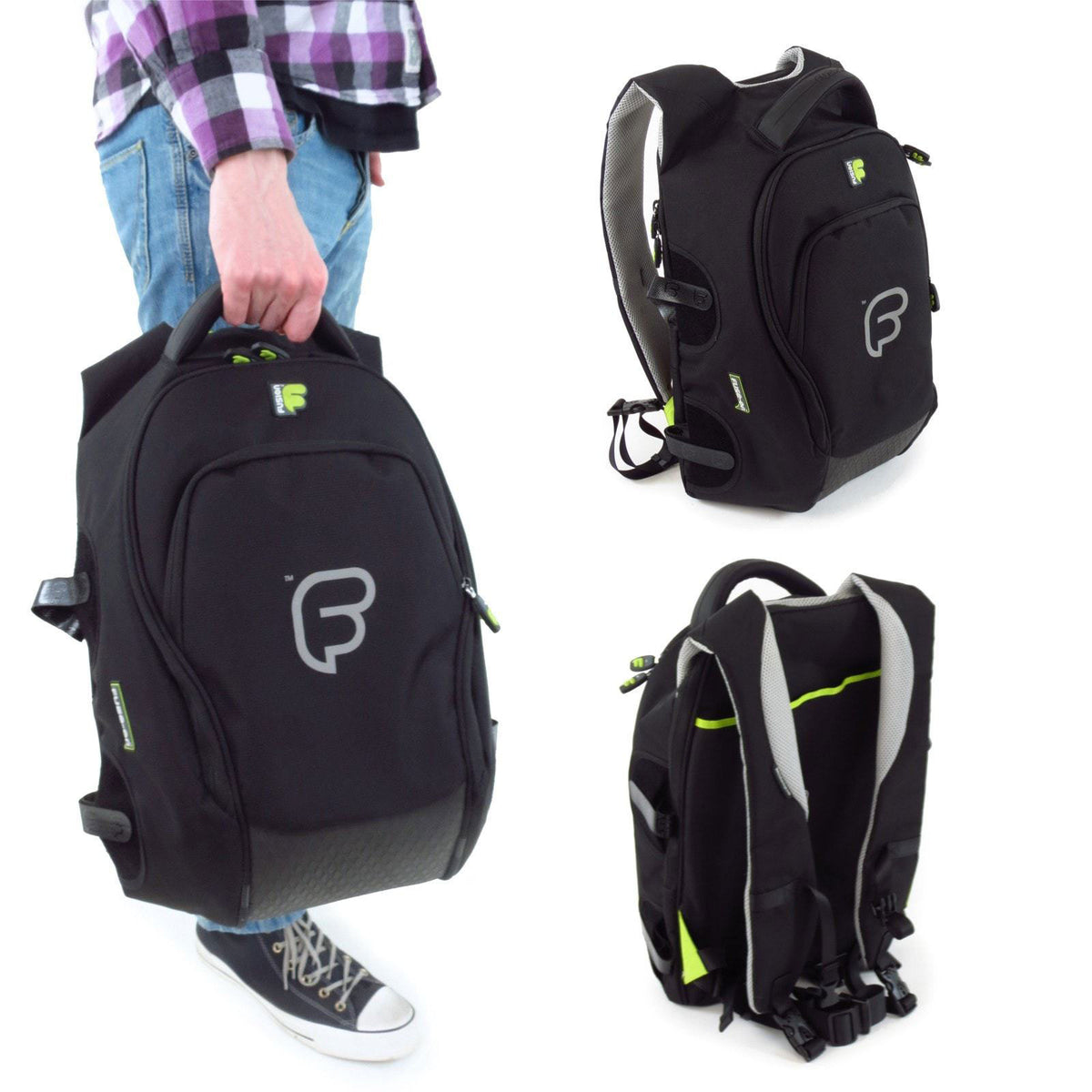 UA-03-BK URBAN LARGE FUSE-ON BAG LBACK