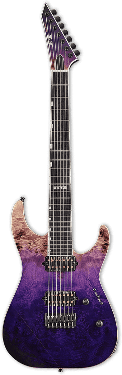 E-Ii M-Ii 7 Burled Male Hipshot Purple Natural Fade