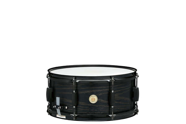 WOODWORKS 6.5"X14" SNARE DRUM BLACK OAK WRAP