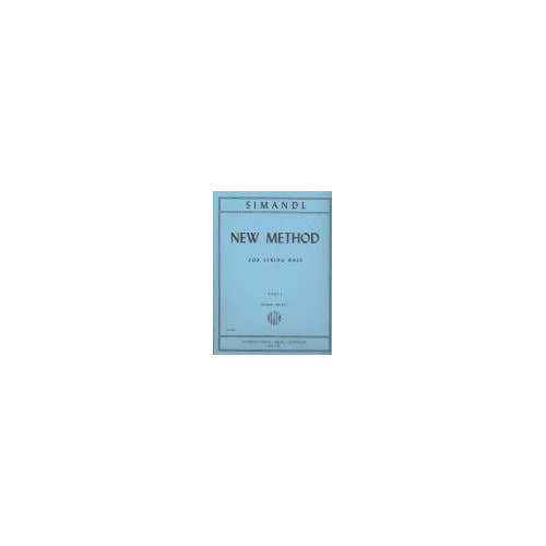 SIMANDL F. - NEW METHOD PART 1 - CONTREBASSE