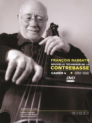 Rabbath Francois - Nouvelle Technique De La Contrebasse Vol.4 + DVD