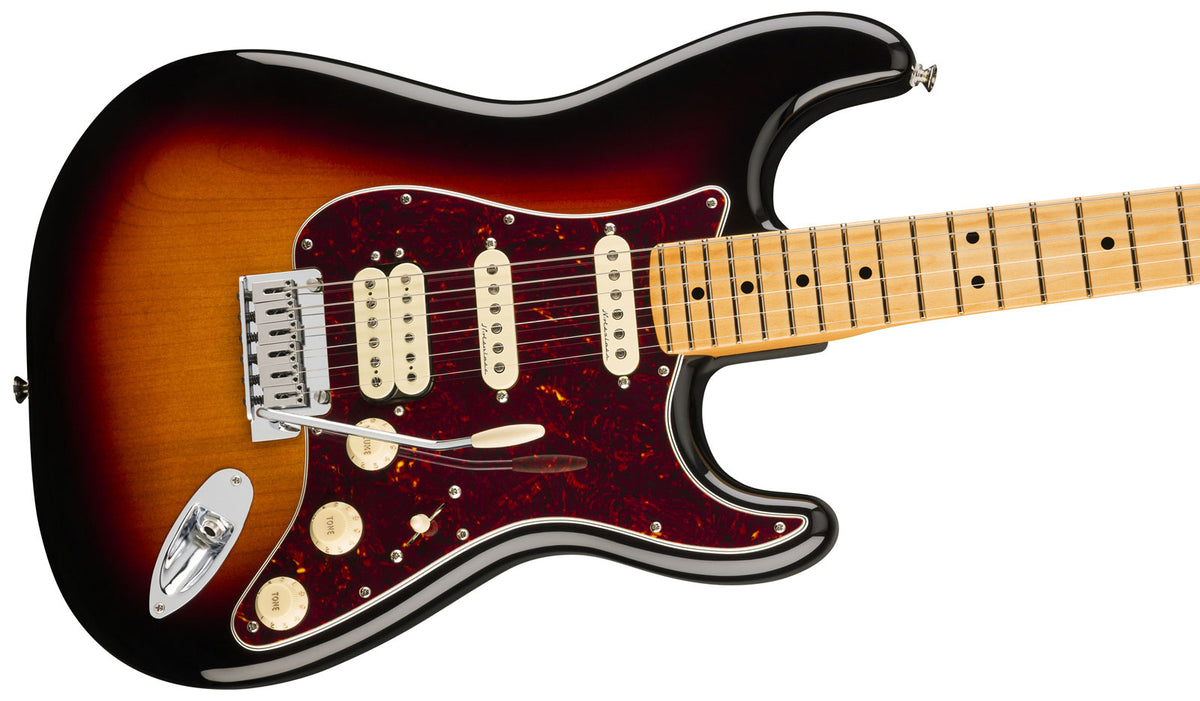 Stratocaster Player II Modified HSS MN 3 Farben Sunburst