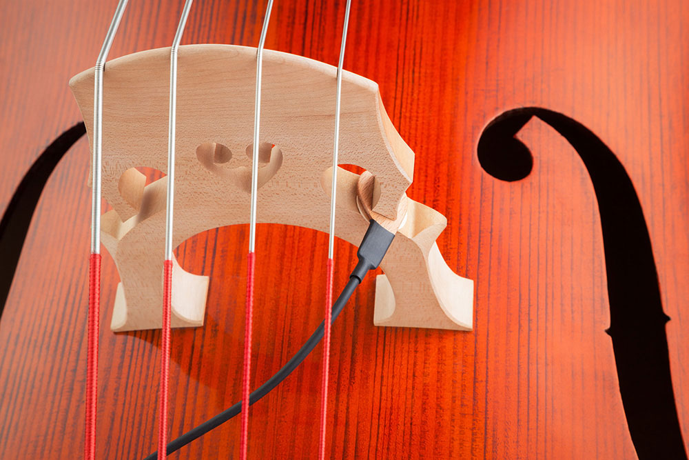 KNA DB-1 - PIEZO DOUBLE BASS MICROPHONE