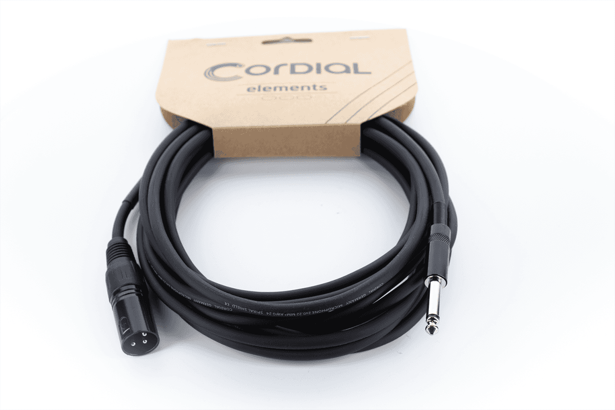 Audiokabel XLR Stecker / Mono-Klinkenstecker 10 M