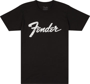 Fender Logo Date Back Tee Black S