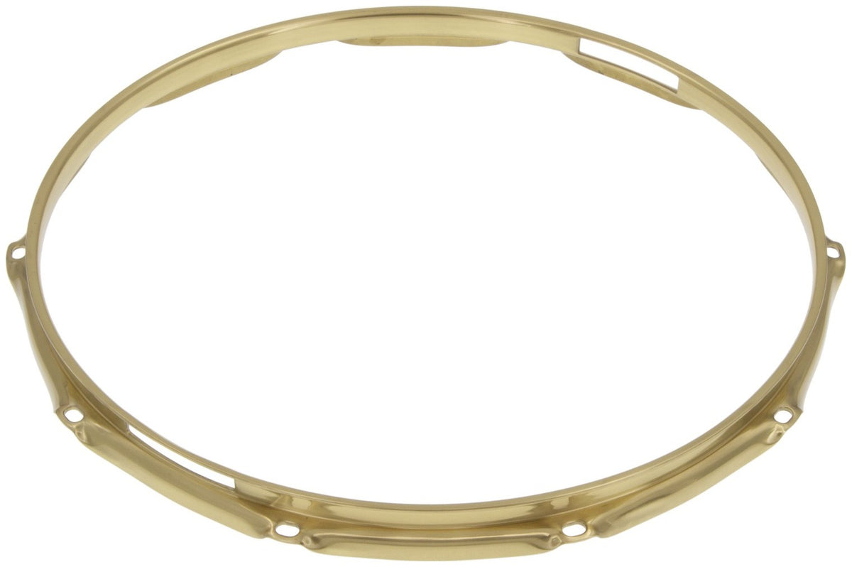 HB25-14-10SBR - 14" Spannreifen 10-Loch Snare Side Messing Super Triple Flange 2.5mm