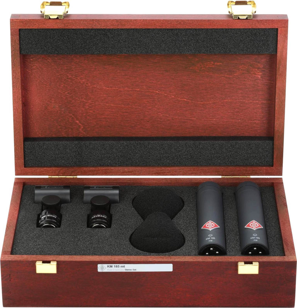 KM 185 Stereo-Set Schwarz