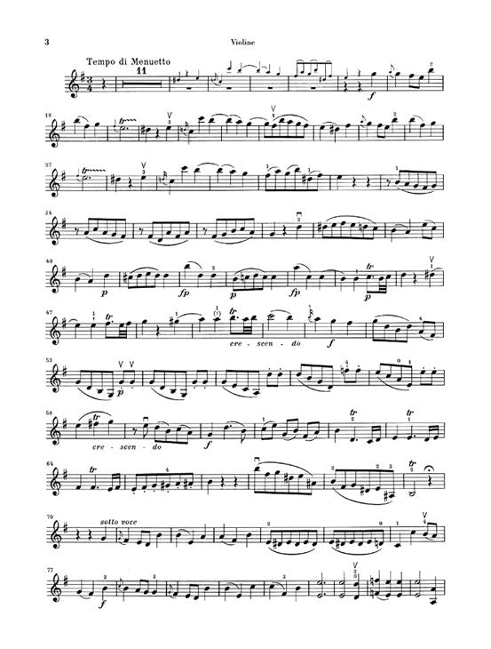 Mozart W.a. - Violinsonate e-Moll K. 304 (300C)