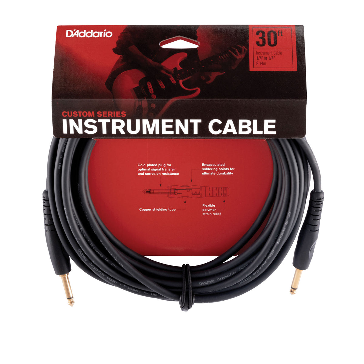 Custom Series Instrumentenkabel 30 Feet