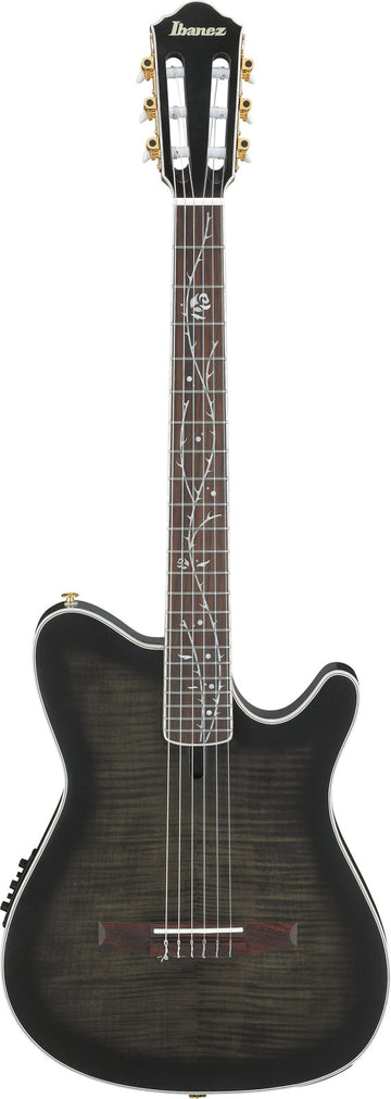 TOD20FMN Signature Tim Henson Schwarz-Burst-Fade mit geringem Glanz