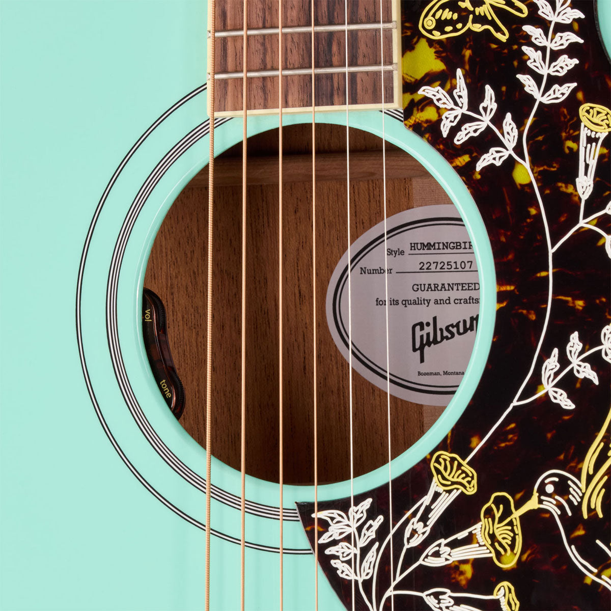 Hummingbird Standard Südwest-Türkis Modern