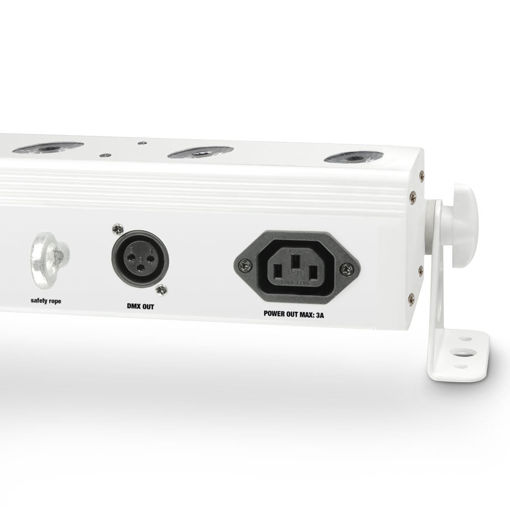 TRIBAR 200 IR WH - TRICOLOR LED BAR (RGB) 12 x 3 W WEISSE BOX MIT INFRAROT-FERNBEDIENUNG