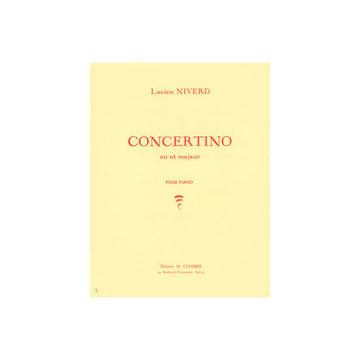 Niverd - Concertino En Ut Majeur - Piano