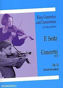 SEITZ F. - CONCERTO OP.15 EN RE MAJEUR - VIOLON & PIANO
