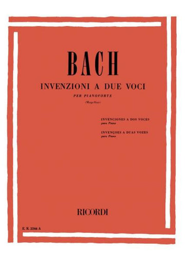 BACH J.S. - INVENZIONI A 2 VOCI ANNOTATA - PIANO