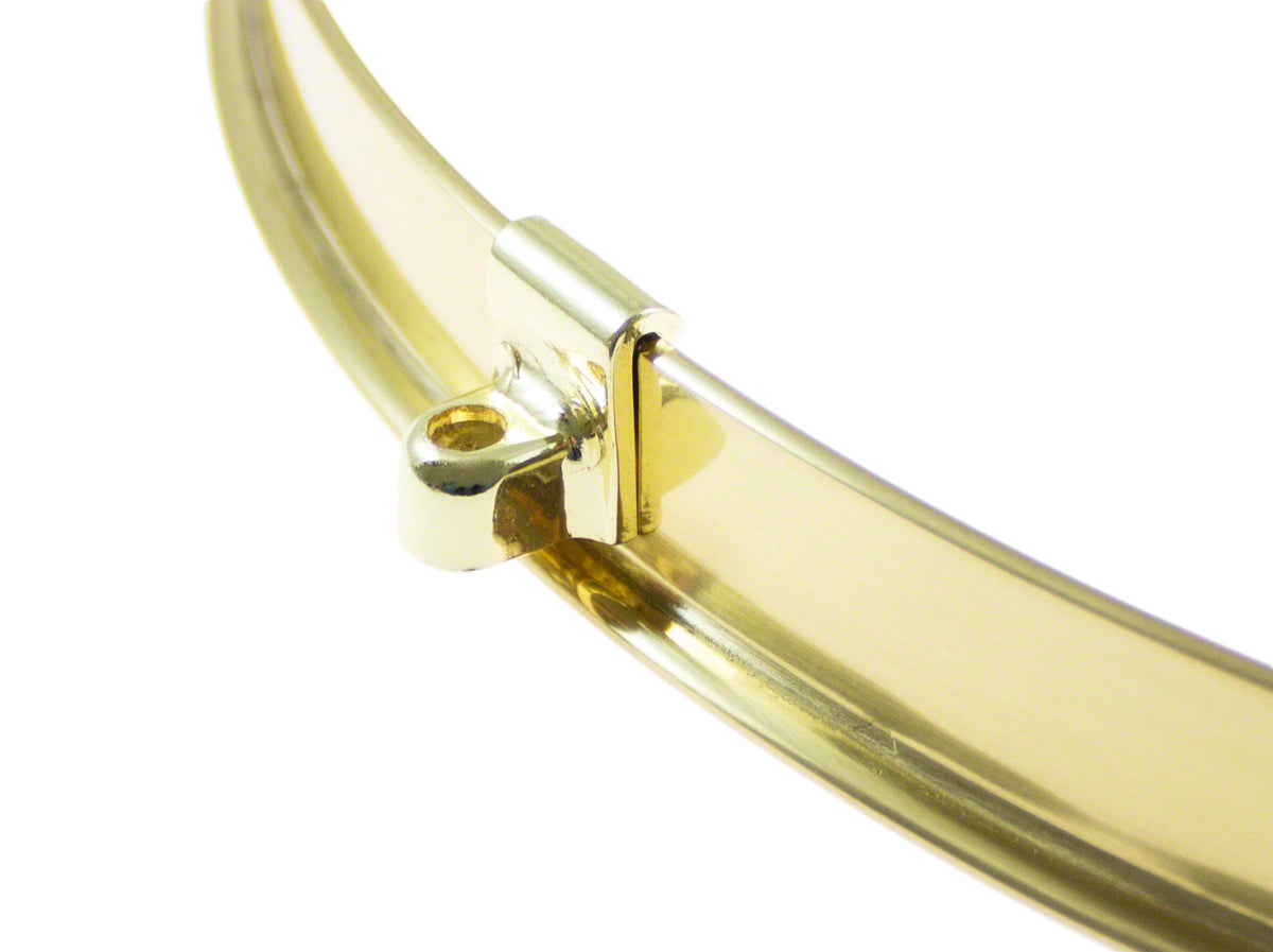 HSFB23-14BR - 14" SPANNREIFEN MESSING EINFACHE FLANSCH 2.3MM