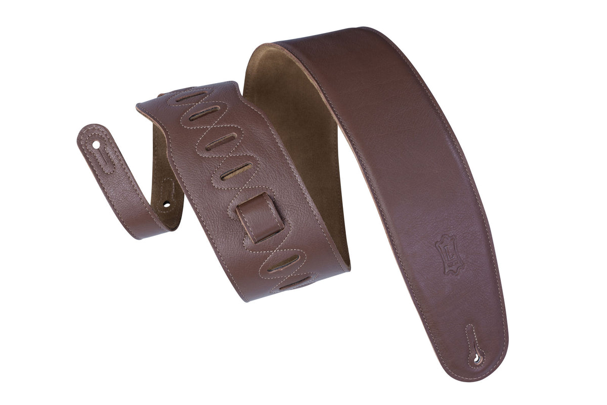 Gepolstertes Leder Mit Wildleder-Rückseite Für Bass 9Cm - Braun