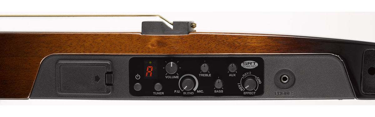 Silent G200Ntbs Nylon Tabakbraun mit Sunburst