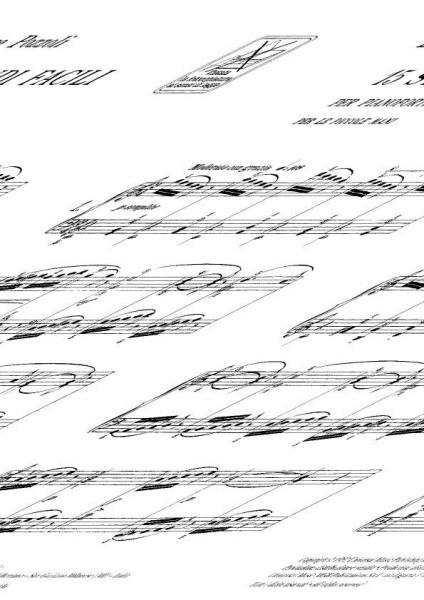 POZZOLI E. - 15 STUDI FACILI PER LE PICCOLE MANI - PIANO