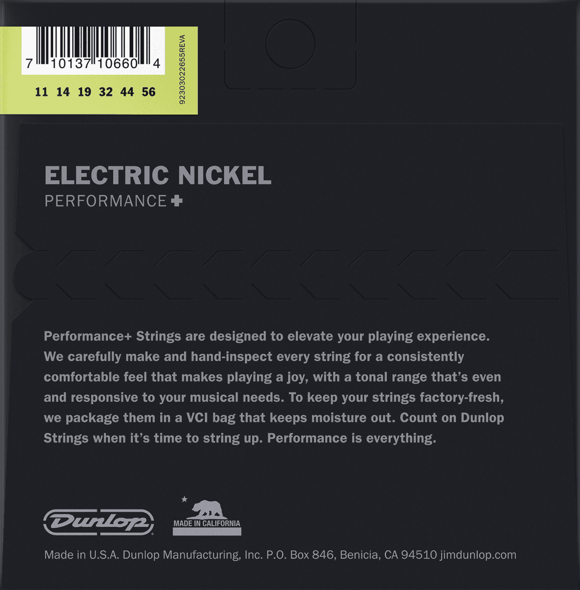 NICKEL PLATED STEEL ELECTRIC STRINGS NICKEL PLATED STEEL 11-56 SET
