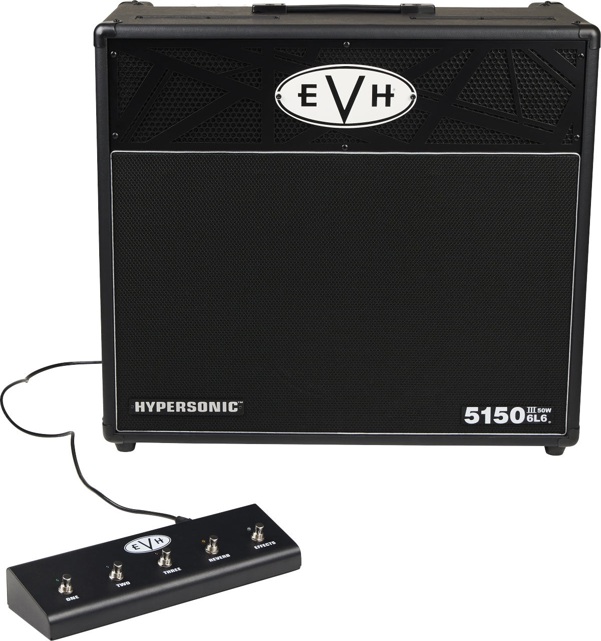 5150III Hypersonic 6L6 1x12 - Schwarz