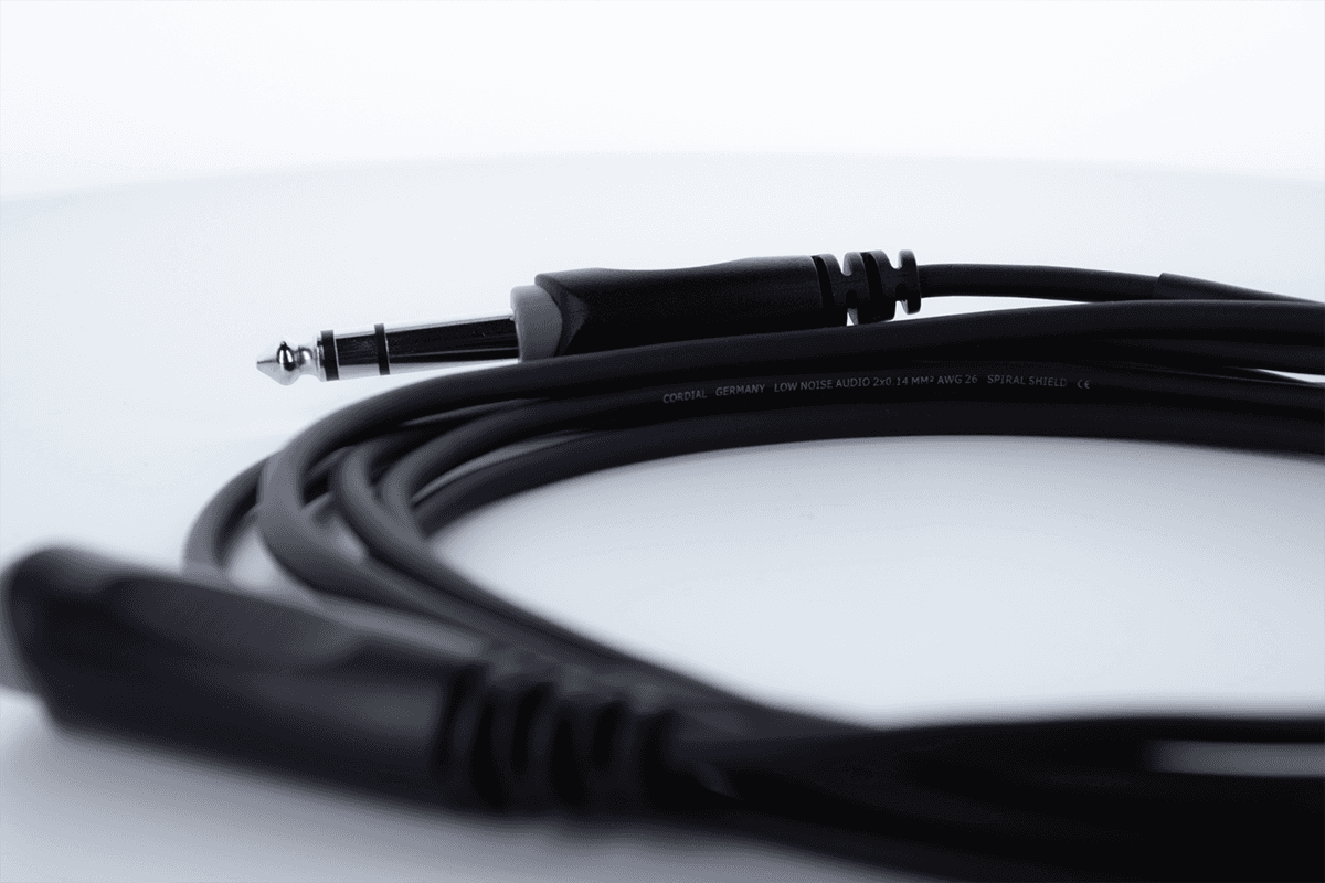 Stereo-Audiokabel Klinkenstecker / Klinkenbuchse 3 m
