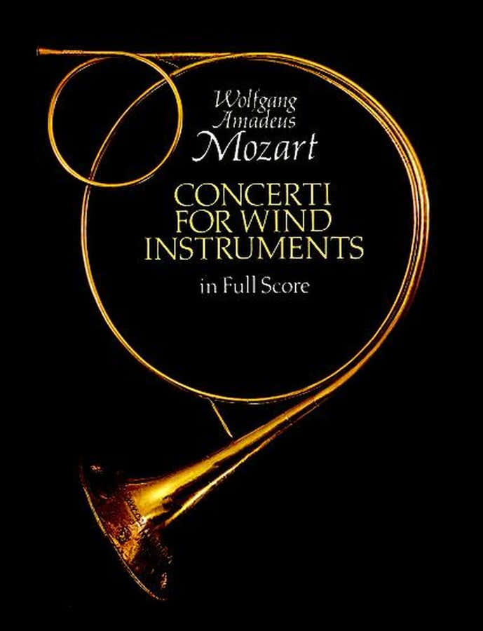 MOZART W.A. - CONCERTI FOR WIND INSTRUMENTS - FULL SCORE