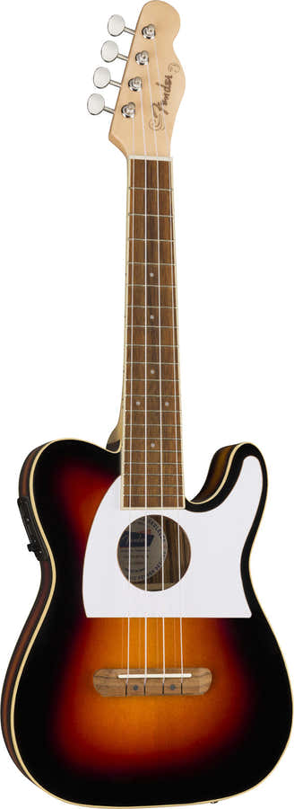 Telecaster Fullerton Uke WN 2-Farben-Sunburst
