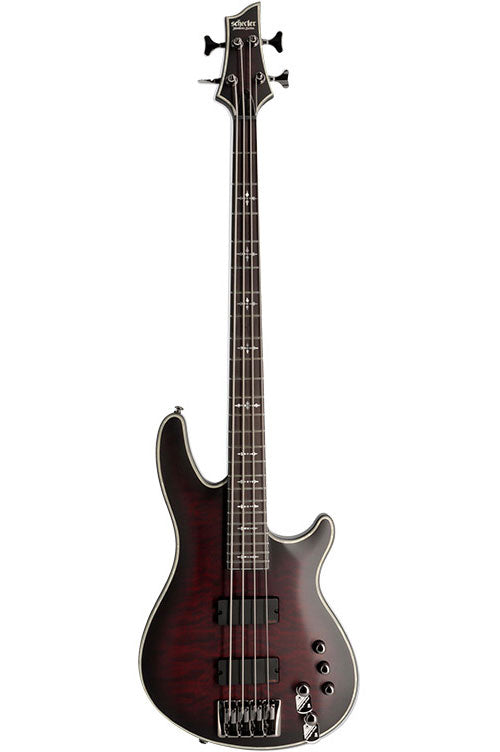 B-Stock / Hellraiser Extreme 4 Bass - Karmesinroter Burst Satin