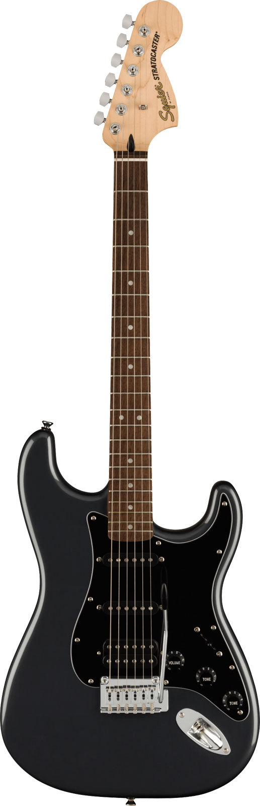 Stratocaster Hss Affinity Pack Lrl Charcoal Frost Metallic