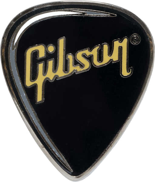 Plektrum-Anstecknadel