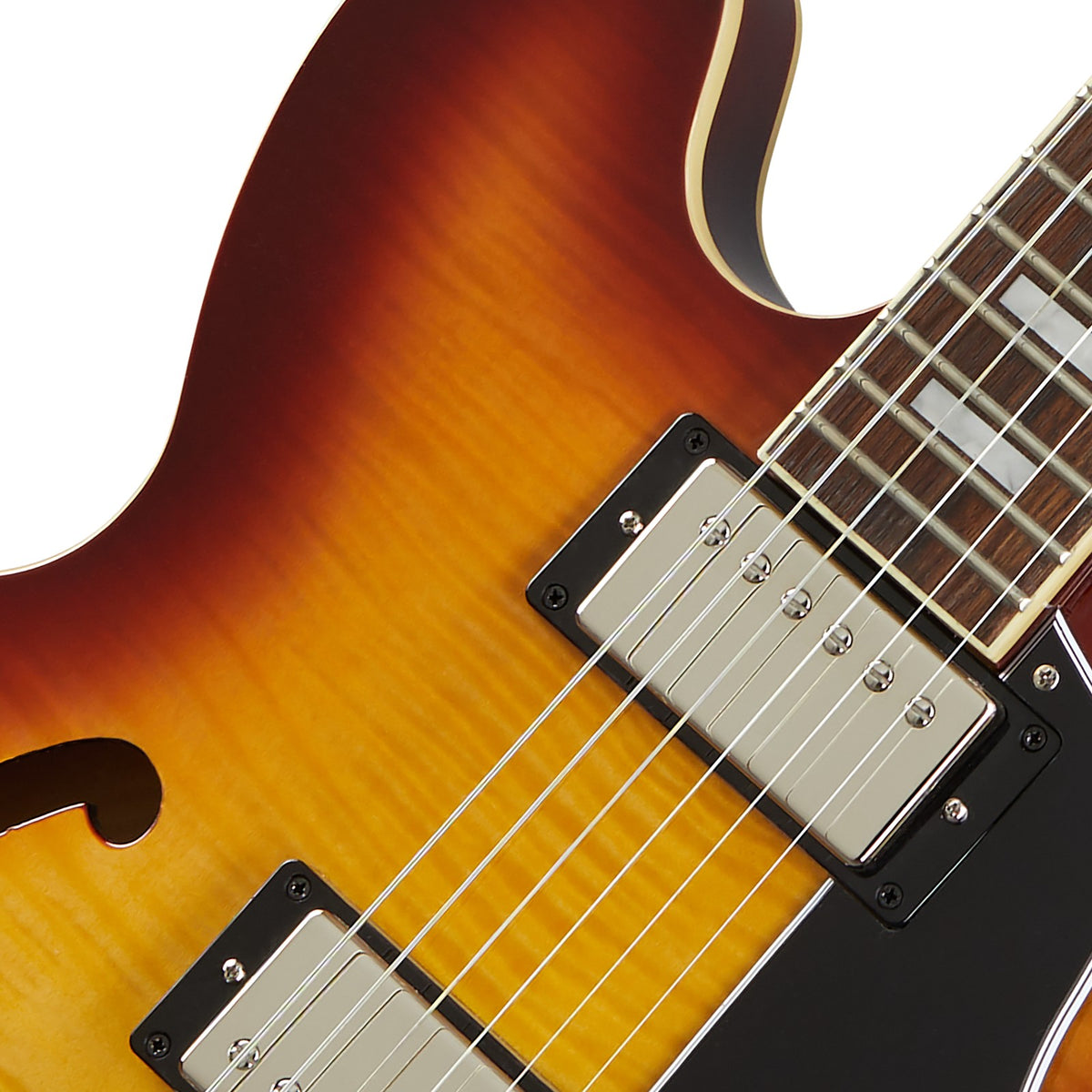 ES-335 Geflammt Himbeertee-Verlauf IBG