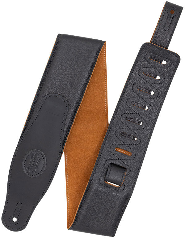 Levys Gepolstertes Leder 7,6cm - Schwarz-Honig