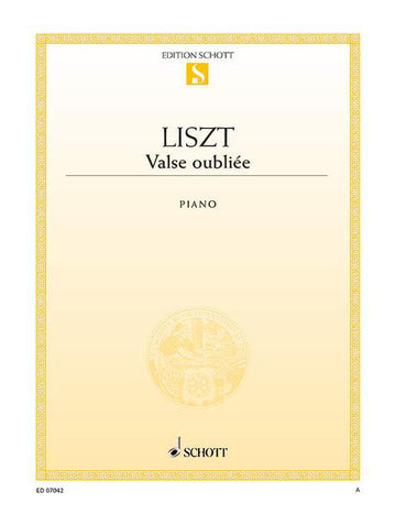Liszt - Valse Oubliée - Piano