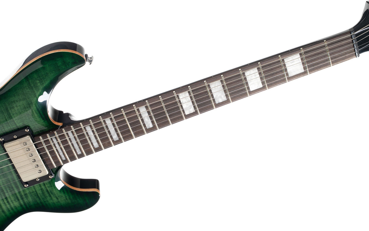 M600 Transparent Green Burst