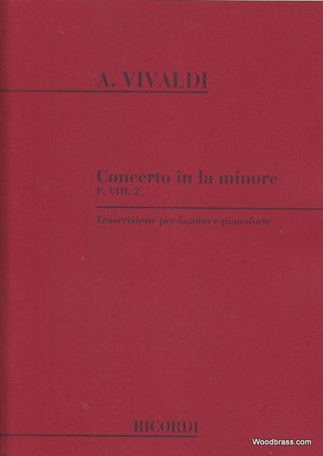 VIVALDI A. - CONCERTO IN LA MIN. - BASSON