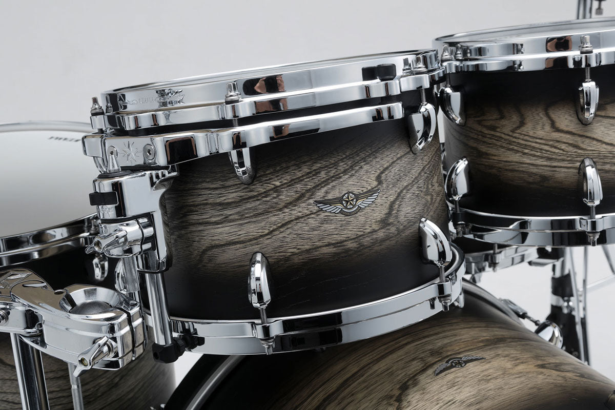 Star Walnut Stage 22 Satin-Schwarz Japanische Sen Burst