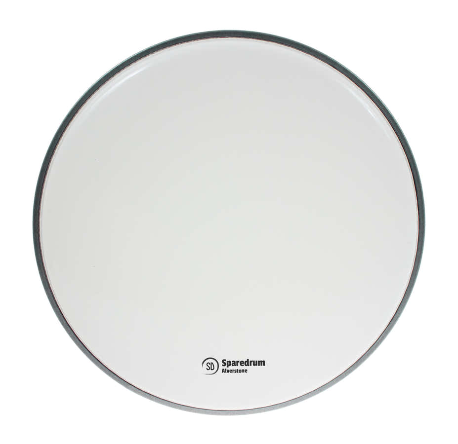AS10SW - 10" ALVERSTONE 1-PLY SMOOTH WHITE DRUMHEAD - 10 MIL