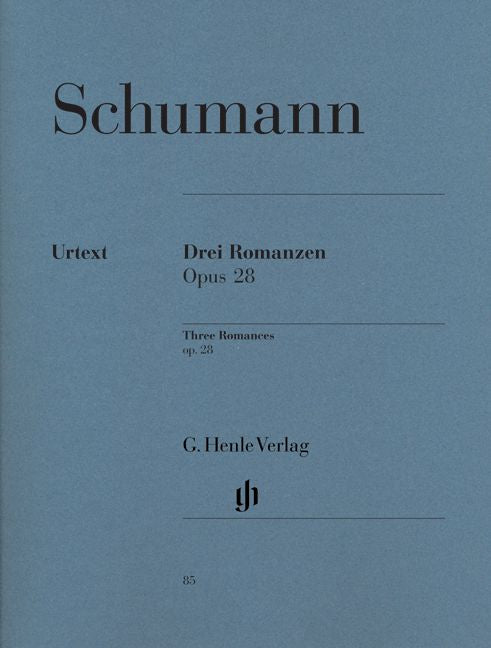 Schumann R. - 3 Romances Op. 28