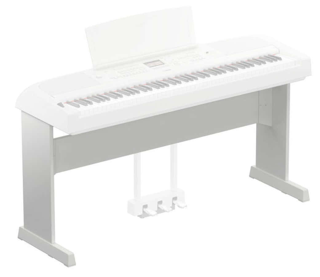 Tastaturständer L-300 Weiß