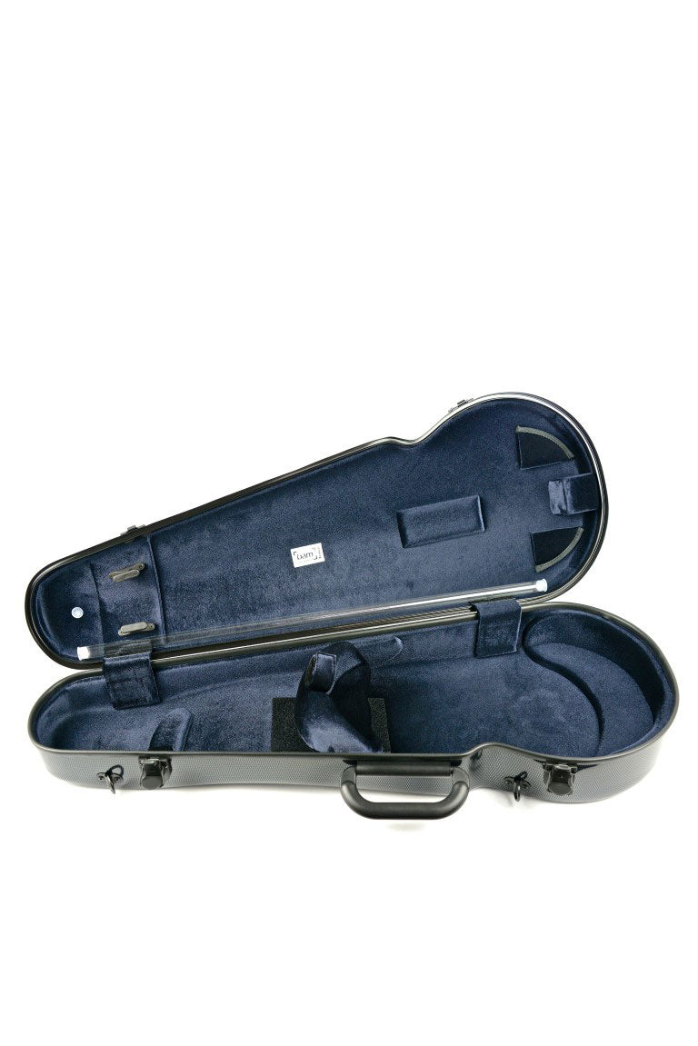 Hightech-Bratschenkoffer - Schwarz Carbon